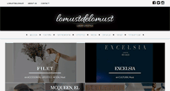 Desktop Screenshot of lomustdelomustblog.com