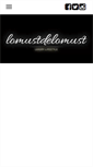 Mobile Screenshot of lomustdelomustblog.com